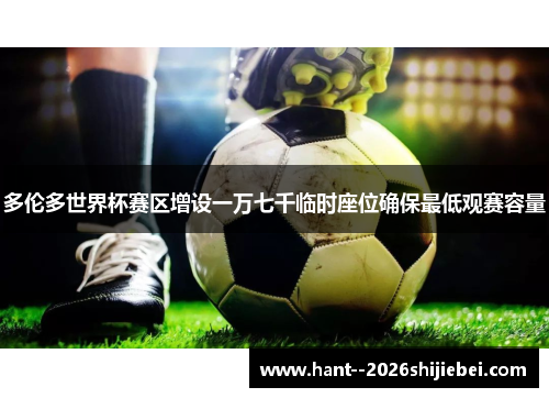 多伦多世界杯赛区增设一万七千临时座位确保最低观赛容量